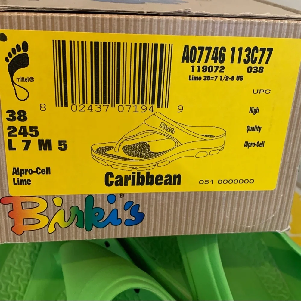 Birkenstock Birki’s Caribbean Sandals Size 38 - Unisex - Picture 10 of 10